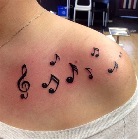 Significado del tatuaje de nota musical